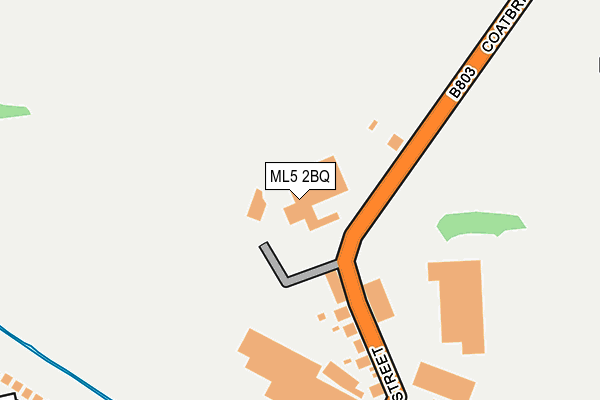 ML5 2BQ map - OS OpenMap – Local (Ordnance Survey) ML5 2BQ map - OS OpenMap – Local (Ordnance Survey)
