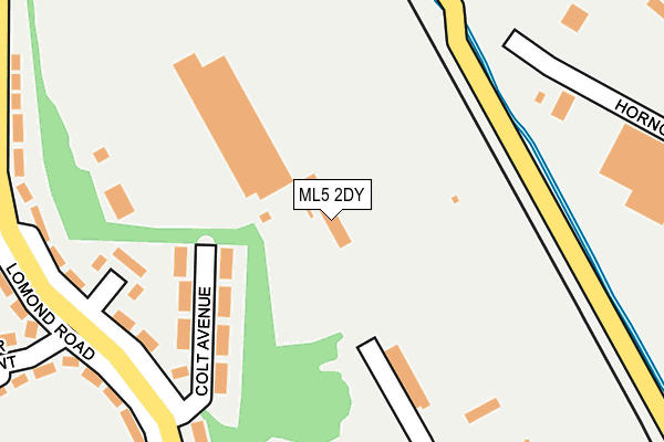 ML5 2DY map - OS OpenMap – Local (Ordnance Survey) ML5 2DY map - OS OpenMap – Local (Ordnance Survey)