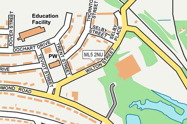 ML5 2NU map - OS OpenMap – Local (Ordnance Survey) ML5 2NU map - OS OpenMap – Local (Ordnance Survey)