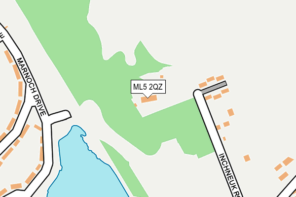 ML5 2QZ map - OS OpenMap – Local (Ordnance Survey) ML5 2QZ map - OS OpenMap – Local (Ordnance Survey)