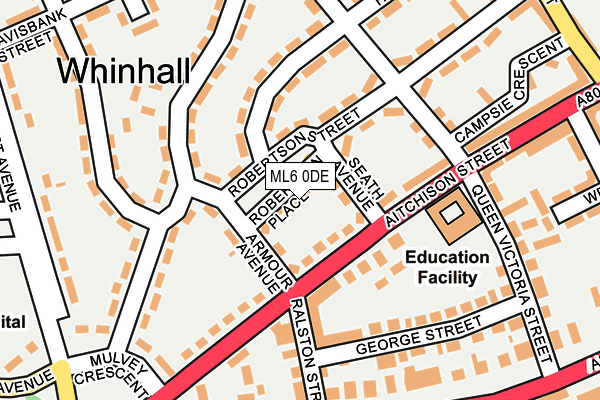 ML6 0DE map - OS OpenMap – Local (Ordnance Survey) ML6 0DE map - OS OpenMap – Local (Ordnance Survey)