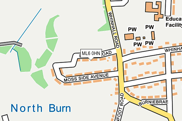 ML6 0HN map - OS OpenMap – Local (Ordnance Survey) ML6 0HN map - OS OpenMap – Local (Ordnance Survey)