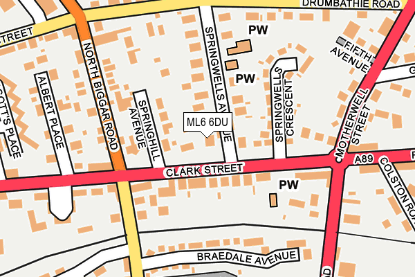 ML6 6DU map - OS OpenMap – Local (Ordnance Survey) ML6 6DU map - OS OpenMap – Local (Ordnance Survey)