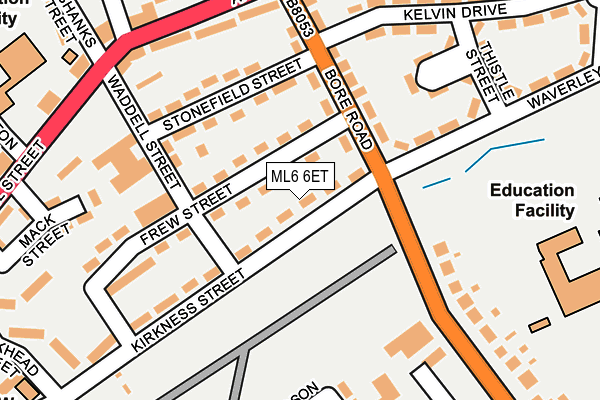 ML6 6ET map - OS OpenMap – Local (Ordnance Survey) ML6 6ET map - OS OpenMap – Local (Ordnance Survey)