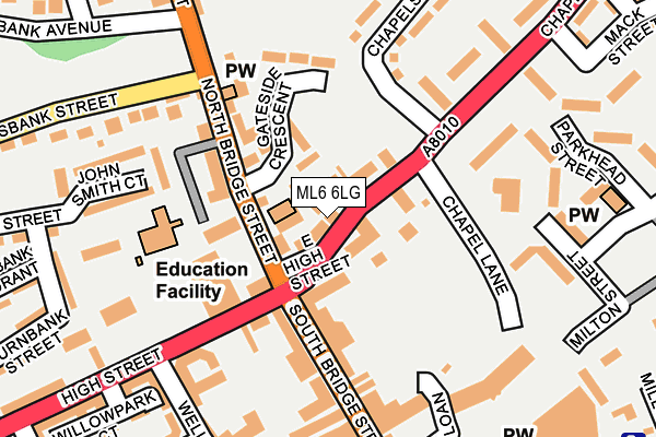 ML6 6LG map - OS OpenMap – Local (Ordnance Survey) ML6 6LG map - OS OpenMap – Local (Ordnance Survey)