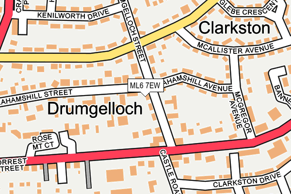ML6 7EW map - OS OpenMap – Local (Ordnance Survey) ML6 7EW map - OS OpenMap – Local (Ordnance Survey)