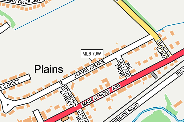 ML6 7JW map - OS OpenMap – Local (Ordnance Survey)