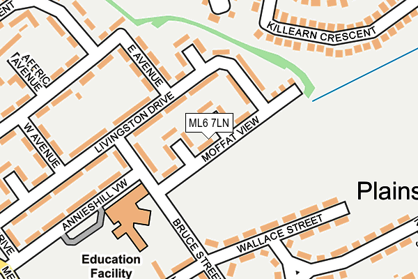 ML6 7LN map - OS OpenMap – Local (Ordnance Survey) ML6 7LN map - OS OpenMap – Local (Ordnance Survey)