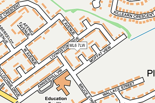 ML6 7LW map - OS OpenMap – Local (Ordnance Survey) ML6 7LW map - OS OpenMap – Local (Ordnance Survey)