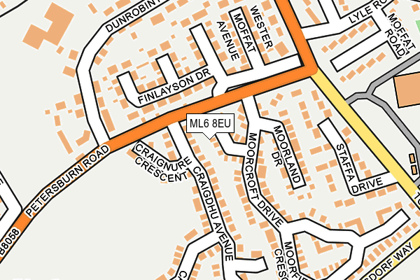 ML6 8EU map - OS OpenMap – Local (Ordnance Survey) ML6 8EU map - OS OpenMap – Local (Ordnance Survey)