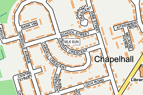 ML6 8UN map - OS OpenMap – Local (Ordnance Survey) ML6 8UN map - OS OpenMap – Local (Ordnance Survey)