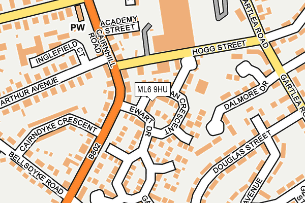 ML6 9HU map - OS OpenMap – Local (Ordnance Survey) ML6 9HU map - OS OpenMap – Local (Ordnance Survey)