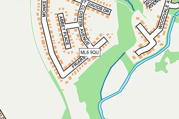 ML6 9QU map - OS OpenMap – Local (Ordnance Survey) ML6 9QU map - OS OpenMap – Local (Ordnance Survey)
