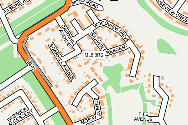 ML6 9RS map - OS OpenMap – Local (Ordnance Survey) ML6 9RS map - OS OpenMap – Local (Ordnance Survey)