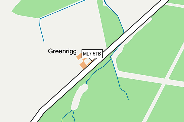 ML7 5TB map - OS OpenMap – Local (Ordnance Survey) ML7 5TB map - OS OpenMap – Local (Ordnance Survey)
