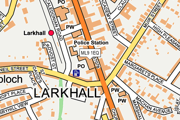 ML9 1EQ map - OS OpenMap – Local (Ordnance Survey) ML9 1EQ map - OS OpenMap – Local (Ordnance Survey)