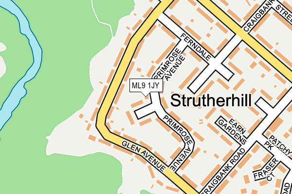 ML9 1JY map - OS OpenMap – Local (Ordnance Survey) ML9 1JY map - OS OpenMap – Local (Ordnance Survey)