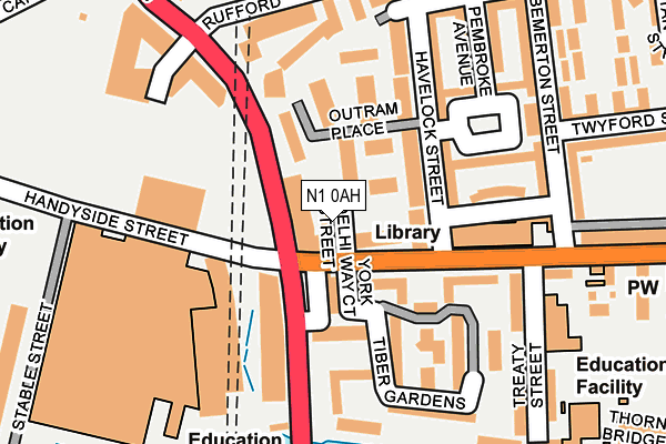 N1 0AH map - OS OpenMap – Local (Ordnance Survey) N1 0AH map - OS OpenMap – Local (Ordnance Survey)