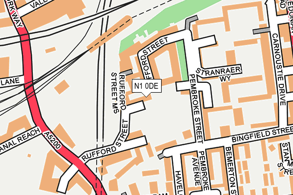 N1 0DE map - OS OpenMap – Local (Ordnance Survey) N1 0DE map - OS OpenMap – Local (Ordnance Survey)