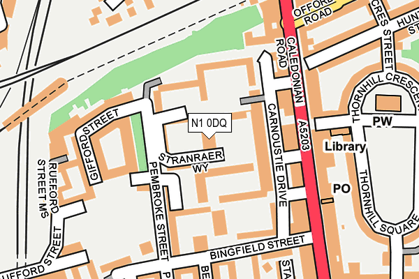N1 0DQ map - OS OpenMap – Local (Ordnance Survey) N1 0DQ map - OS OpenMap – Local (Ordnance Survey)