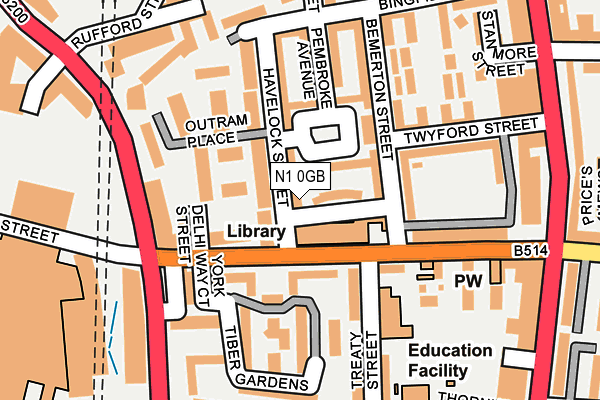 N1 0GB map - OS OpenMap – Local (Ordnance Survey) N1 0GB map - OS OpenMap – Local (Ordnance Survey)