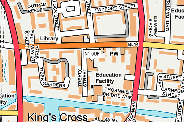 N1 0UF map - OS OpenMap – Local (Ordnance Survey) N1 0UF map - OS OpenMap – Local (Ordnance Survey)