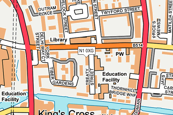 N1 0XG map - OS OpenMap – Local (Ordnance Survey) N1 0XG map - OS OpenMap – Local (Ordnance Survey)