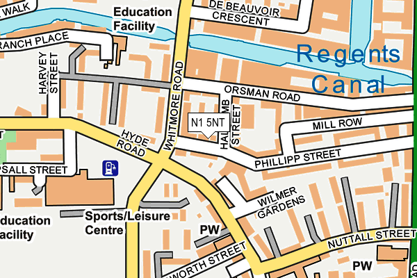 N1 5NT map - OS OpenMap – Local (Ordnance Survey) N1 5NT map - OS OpenMap – Local (Ordnance Survey)
