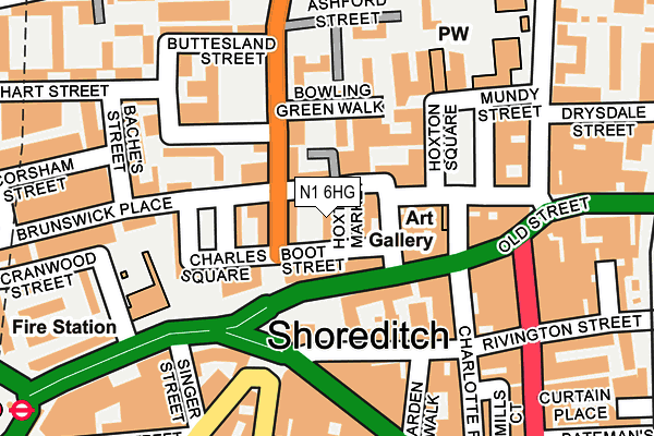 N1 6HG map - OS OpenMap – Local (Ordnance Survey) N1 6HG map - OS OpenMap – Local (Ordnance Survey)