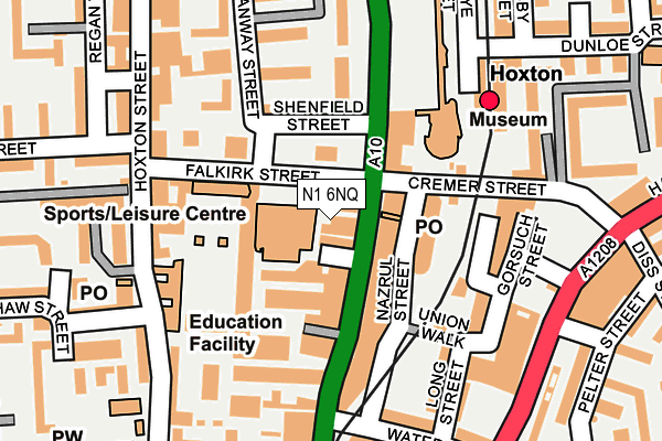 N1 6NQ map - OS OpenMap – Local (Ordnance Survey) N1 6NQ map - OS OpenMap – Local (Ordnance Survey)