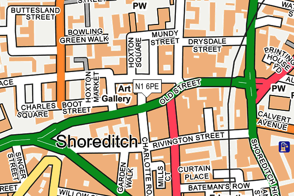 N1 6PE map - OS OpenMap – Local (Ordnance Survey) N1 6PE map - OS OpenMap – Local (Ordnance Survey)