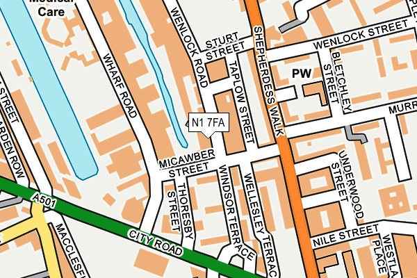 N1 7FA map - OS OpenMap – Local (Ordnance Survey) N1 7FA map - OS OpenMap – Local (Ordnance Survey)