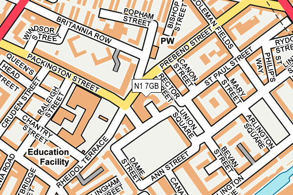 N1 7GB map - OS OpenMap – Local (Ordnance Survey) N1 7GB map - OS OpenMap – Local (Ordnance Survey)