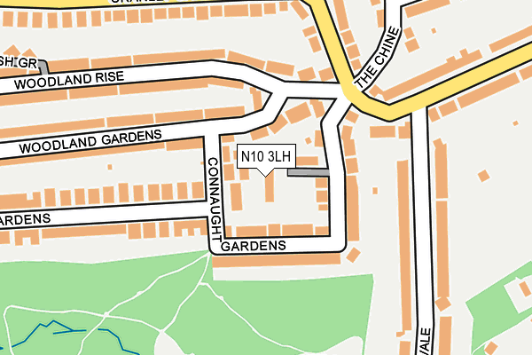 N10 3LH map - OS OpenMap – Local (Ordnance Survey) N10 3LH map - OS OpenMap – Local (Ordnance Survey)
