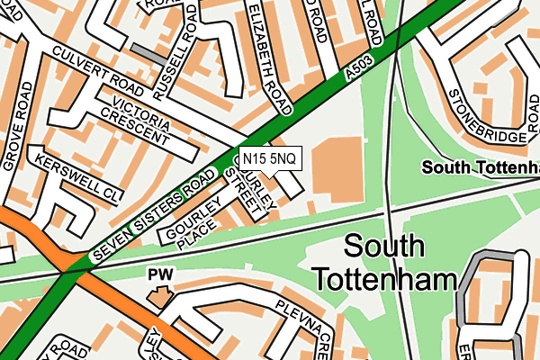 N15 5NQ map - OS OpenMap – Local (Ordnance Survey) N15 5NQ map - OS OpenMap – Local (Ordnance Survey)