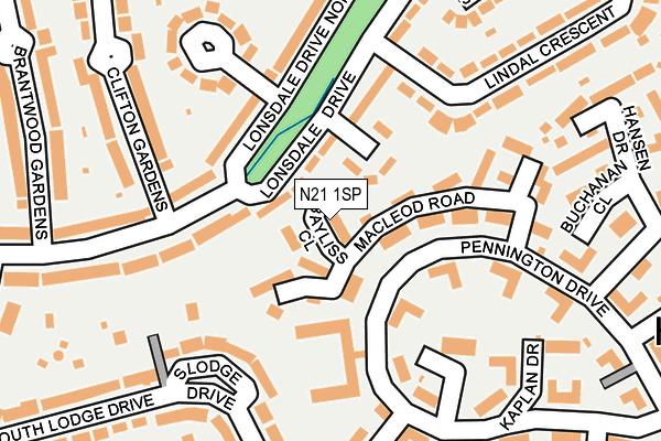 N21 1SP map - OS OpenMap – Local (Ordnance Survey) N21 1SP map - OS OpenMap – Local (Ordnance Survey)