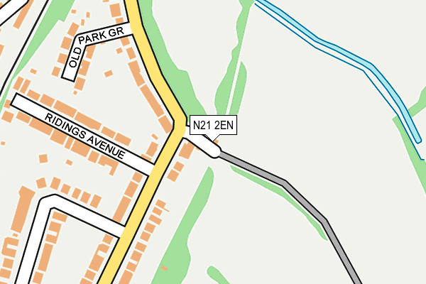 N21 2EN map - OS OpenMap – Local (Ordnance Survey) N21 2EN map - OS OpenMap – Local (Ordnance Survey)