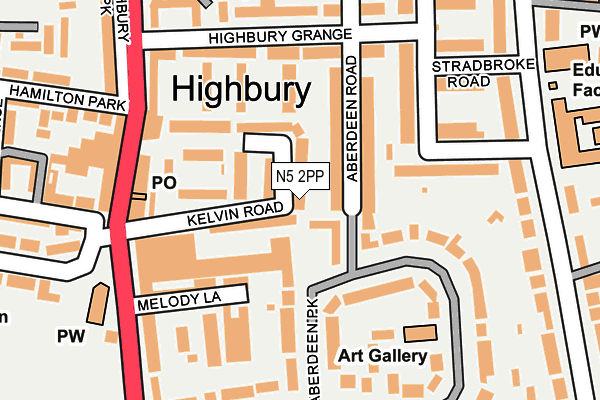 N5 2PP map - OS OpenMap – Local (Ordnance Survey) N5 2PP map - OS OpenMap – Local (Ordnance Survey)
