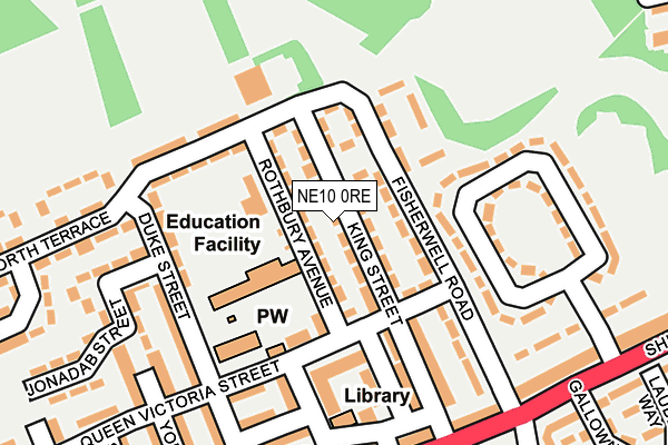 NE10 0RE map - OS OpenMap – Local (Ordnance Survey) NE10 0RE map - OS OpenMap – Local (Ordnance Survey)