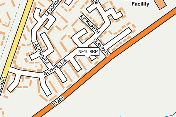 NE10 8RP map - OS OpenMap – Local (Ordnance Survey) NE10 8RP map - OS OpenMap – Local (Ordnance Survey)