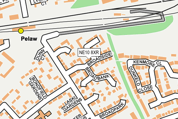NE10 8XR map - OS OpenMap – Local (Ordnance Survey) NE10 8XR map - OS OpenMap – Local (Ordnance Survey)