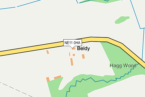 NE11 0HA map - OS OpenMap – Local (Ordnance Survey) NE11 0HA map - OS OpenMap – Local (Ordnance Survey)