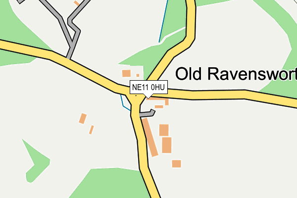NE11 0HU map - OS OpenMap – Local (Ordnance Survey) NE11 0HU map - OS OpenMap – Local (Ordnance Survey)