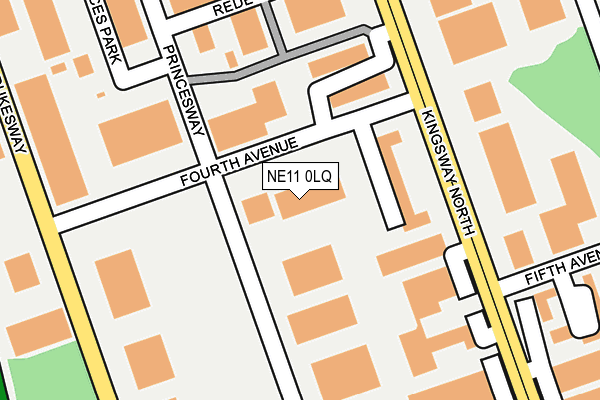 NE11 0LQ map - OS OpenMap – Local (Ordnance Survey) NE11 0LQ map - OS OpenMap – Local (Ordnance Survey)
