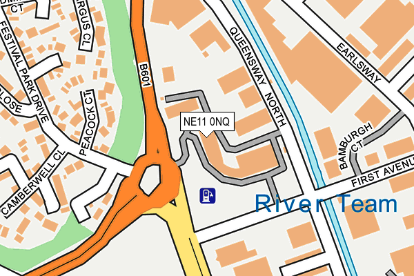 NE11 0NQ map - OS OpenMap – Local (Ordnance Survey) NE11 0NQ map - OS OpenMap – Local (Ordnance Survey)