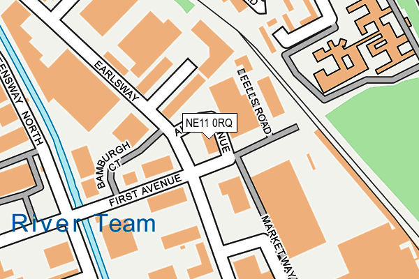 NE11 0RQ map - OS OpenMap – Local (Ordnance Survey) NE11 0RQ map - OS OpenMap – Local (Ordnance Survey)