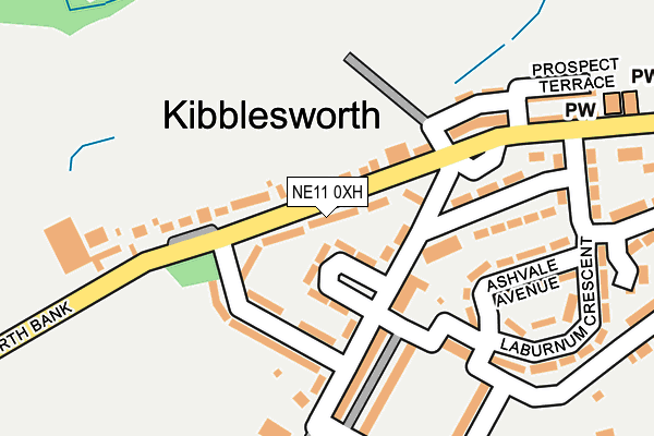 NE11 0XH map - OS OpenMap – Local (Ordnance Survey) NE11 0XH map - OS OpenMap – Local (Ordnance Survey)