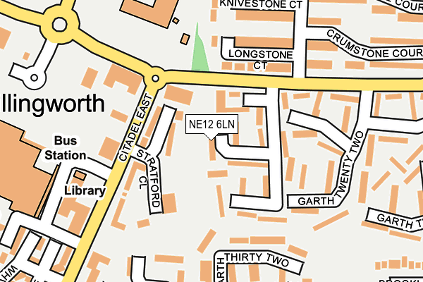 NE12 6LN map - OS OpenMap – Local (Ordnance Survey) NE12 6LN map - OS OpenMap – Local (Ordnance Survey)