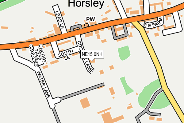 NE15 0NH map - OS OpenMap – Local (Ordnance Survey) NE15 0NH map - OS OpenMap – Local (Ordnance Survey)