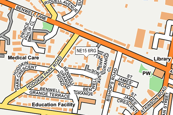 NE15 6RG map - OS OpenMap – Local (Ordnance Survey) NE15 6RG map - OS OpenMap – Local (Ordnance Survey)